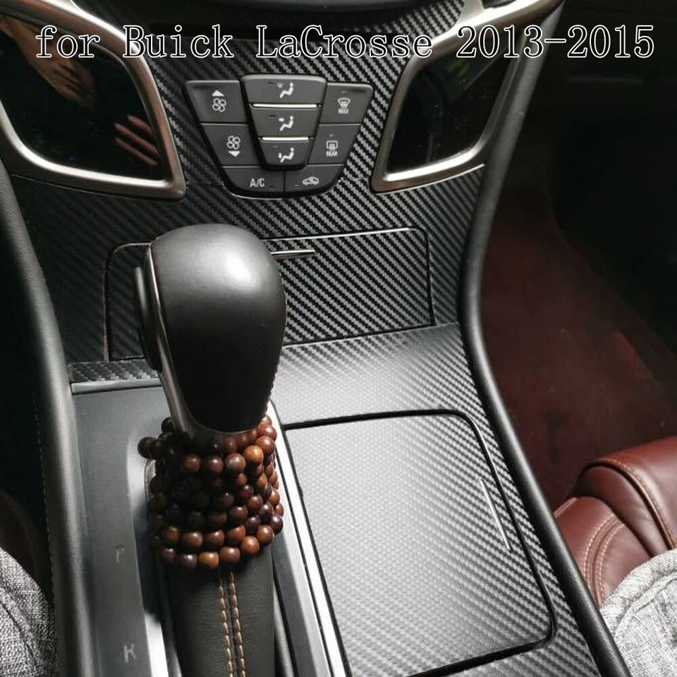 For Buick LaCrosse 2013-2015 3D Carbon Fiber Pattern Interior DIY Trim Decals - Imagem 2 de 4