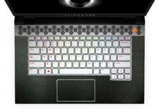 2-pack matte black Palmrest Sticker for Dell Alienware 15 2015 2016 m15 R1 R2 R3