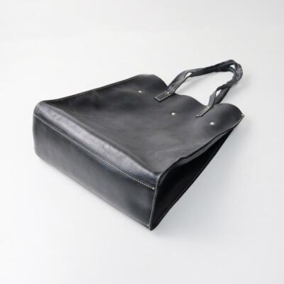 Junya Watanabe Comd Garcons Comme Des Leather Tote Bag/Black