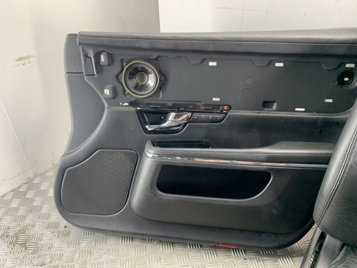 JAGUAR XJ X351 COMPLETE BLACK INTERIOR LEATHER SEATS WITH DOOR CARD - Picture 4 of 24