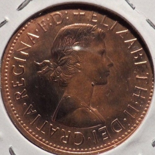 MONEDA DEL REINO UNIDO DE 1 CENTAVO 1967 CIRCULADA (111616)10 - Imagen 2 de 3