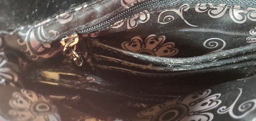 Grace Adele Faux Ostrich Clutch - Picture 14 of 15
