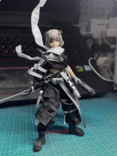 7PCS 1/12 Scale Machine Girl Clothing Clothes Set Fit 6'' Female Action Figure - 第 4/18 張圖片