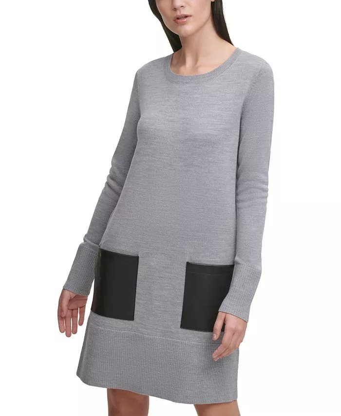 Dkny sweater shop dress