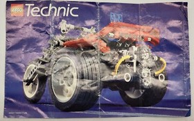 Lego 8812, Technic: Aero Hawk II, Complete w/ Instructions,  No Box