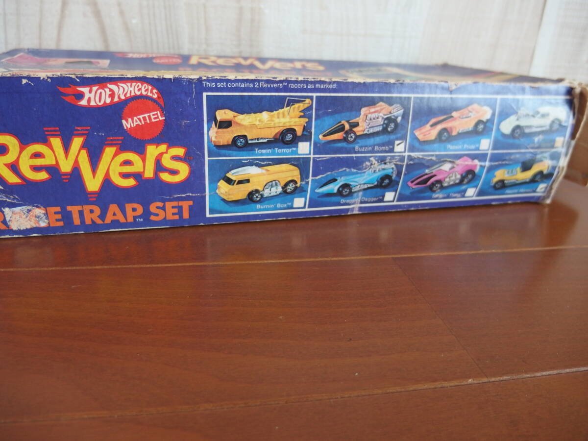 Revvers Race Trap Set 1973 Mattel Revers Lace Redline Haulin Revvers Race Trap Set 1973 Mattel Revers Lace Redline Haulin