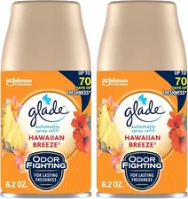 Glade Automatic Spray Refill, Air Freshener for Home and Bathroom, Hawaiian Bree
