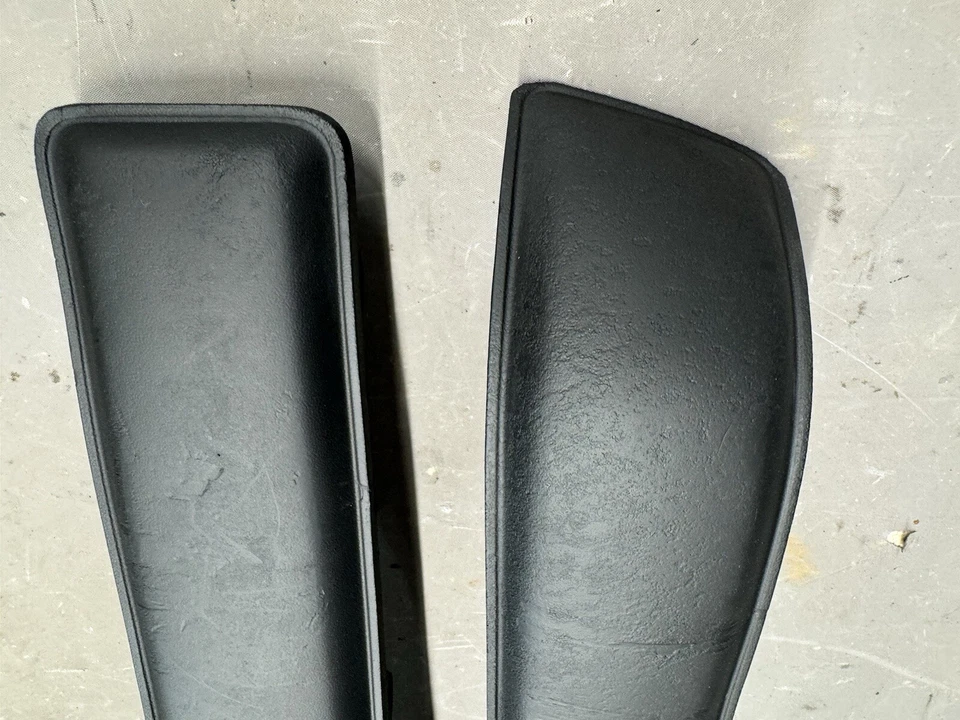 1985-1990 Pontiac Firebird Trans Am Rear Bumper Back Impact Strip Pad Inserts OE - Image 2 of 4
