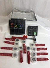 Sizzix Paddle Punch Set Of 11 Punches Hammer and Mats Christmas Hearts Flowers