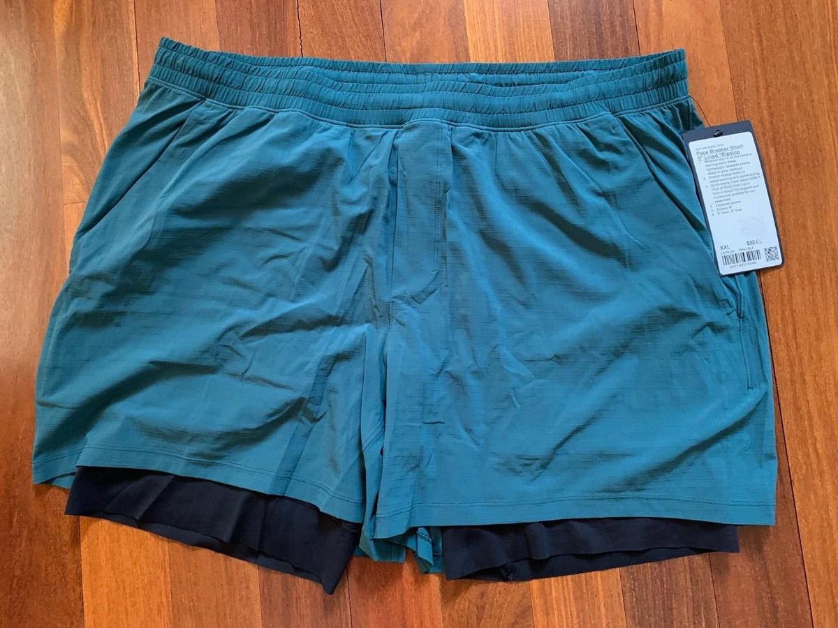 LULULEMON MENS Pace Breaker Lined Short Ripstop NWT Size XXL Special  Edition