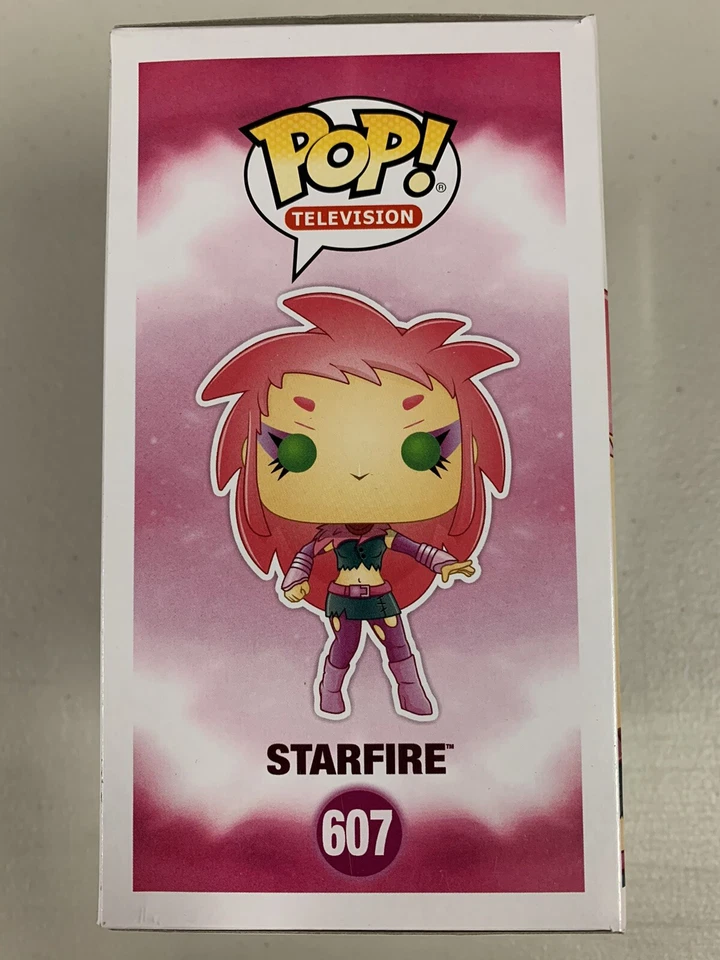 Starfire 607 ~ Teen Titans Go! ~ Funko Pop Vinyl ~ Television + FREE PROTECTOR — 第 4/4 张图片