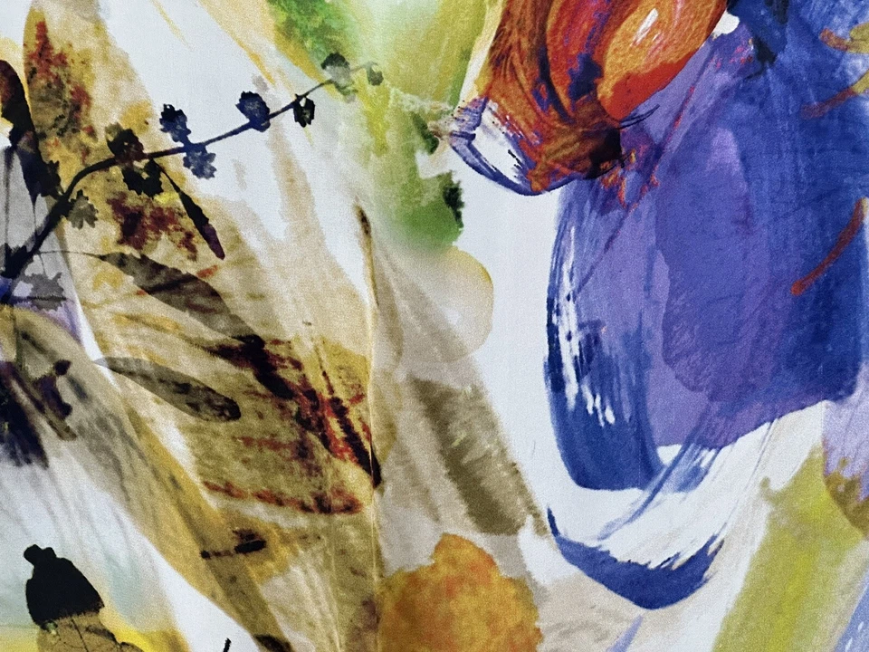 Antonio Melani вязаная рубашка женщин Sz XS сделано в Италии серый с многоцветной панели - Изображение 2 из 4