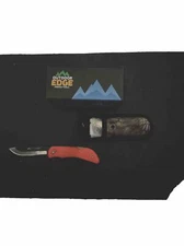 New Outdoor Edge Razor Blaze Knife 6 Replaceable Blades Camo Sheath RB-20