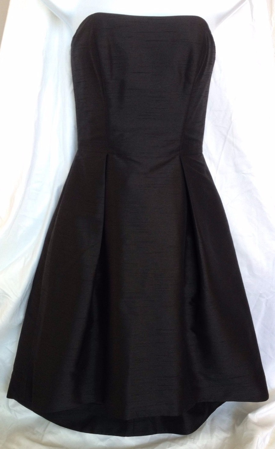 Black Strapless Cocktail Party Dress Mini LIttle … - image 1