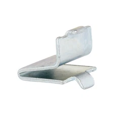 20 Pack Zinc Rok Adjustable Steel Pilaster Shelf Support Clip ROKPILCLP