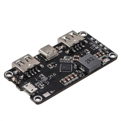 1PCS IP5328P QC2.0 3.0 Dual USB 18650 Charger Tpye-c 3.7V to 5/9/12V Bd NEW