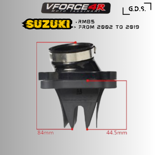 V-Force 4 Clamshell BOX For Suzuki RM 85 2002-2019 with Intake Manifold FR-US - Photo 7/8
