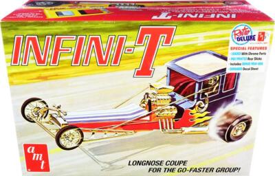 Skill 2 Model Kit Infini-T Custom Dragster 1/25 Scale Model by AMT