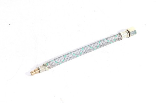 1 x GDR Fuel Hose Silver Hose Eye Unused 8.5mm Ø x 20.5cm Length