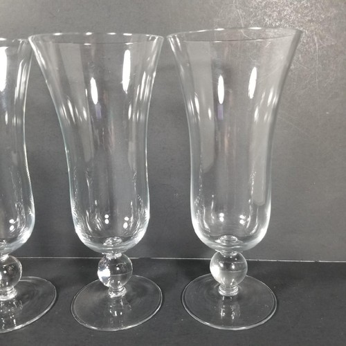 4 Imperial Candlewick PERFECT TUMBLER Glas Set Set Fuß Fackel Champagner 6-7/8 - Bild 3 von 7