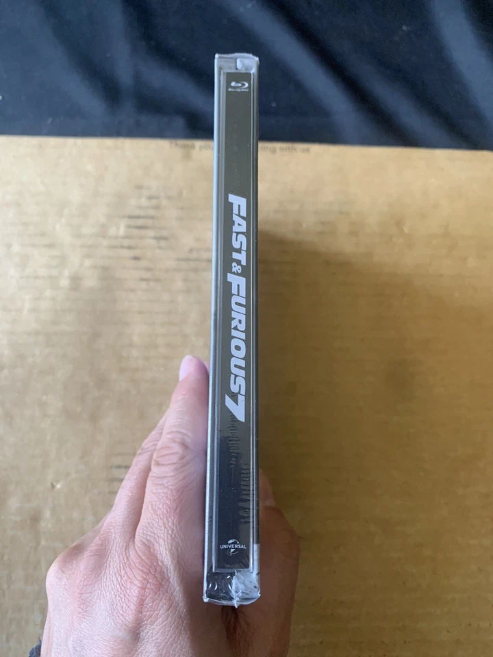 FAST & FURIOUS 7 LIMITED EDITION STEELBOOK BLU RAY NEW & SEALED - Image 3 of 4