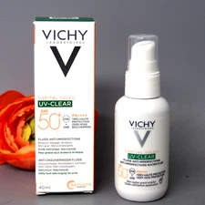 Vichy Capital Soleil UV-Clear SPF50+ Anti-Imperfections Fluid Sunscreen  40ml