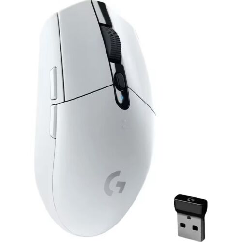 Logitech G304 (White) Gaming Mouse Wireless USB Type A 12000 DPI PC