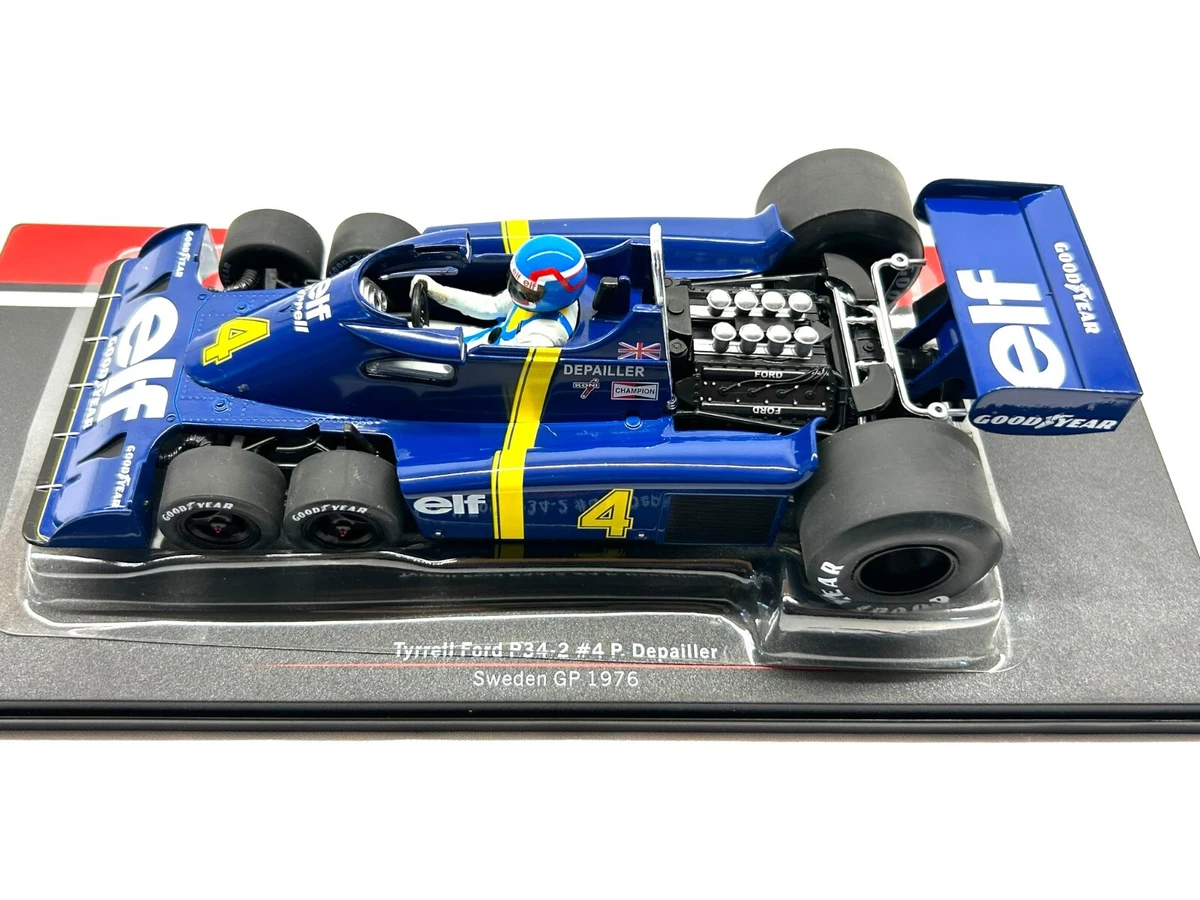 1:18 scale Model Car Group Tyrrell P34 F1 Car P Depailler Swedish 