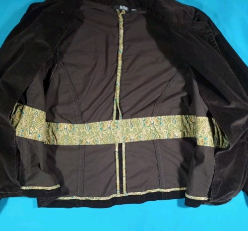 a.n.a braun Cord Sakko Blazer Langarm Größe L schneller Versand - Bild 7 von 10