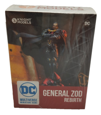 Knight Models DC Universe Figur General Zod Rebirth Pack SW (Neu)- OVP *