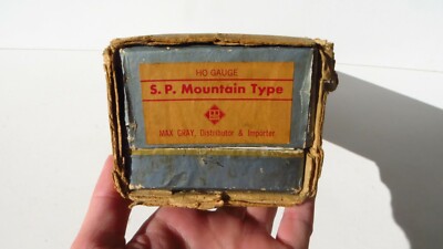 KTM HO SCALE BRASS STEAM ENGINE-4-8-2 NEW YORK CENTRAL MOUNTAIN MAX Grey