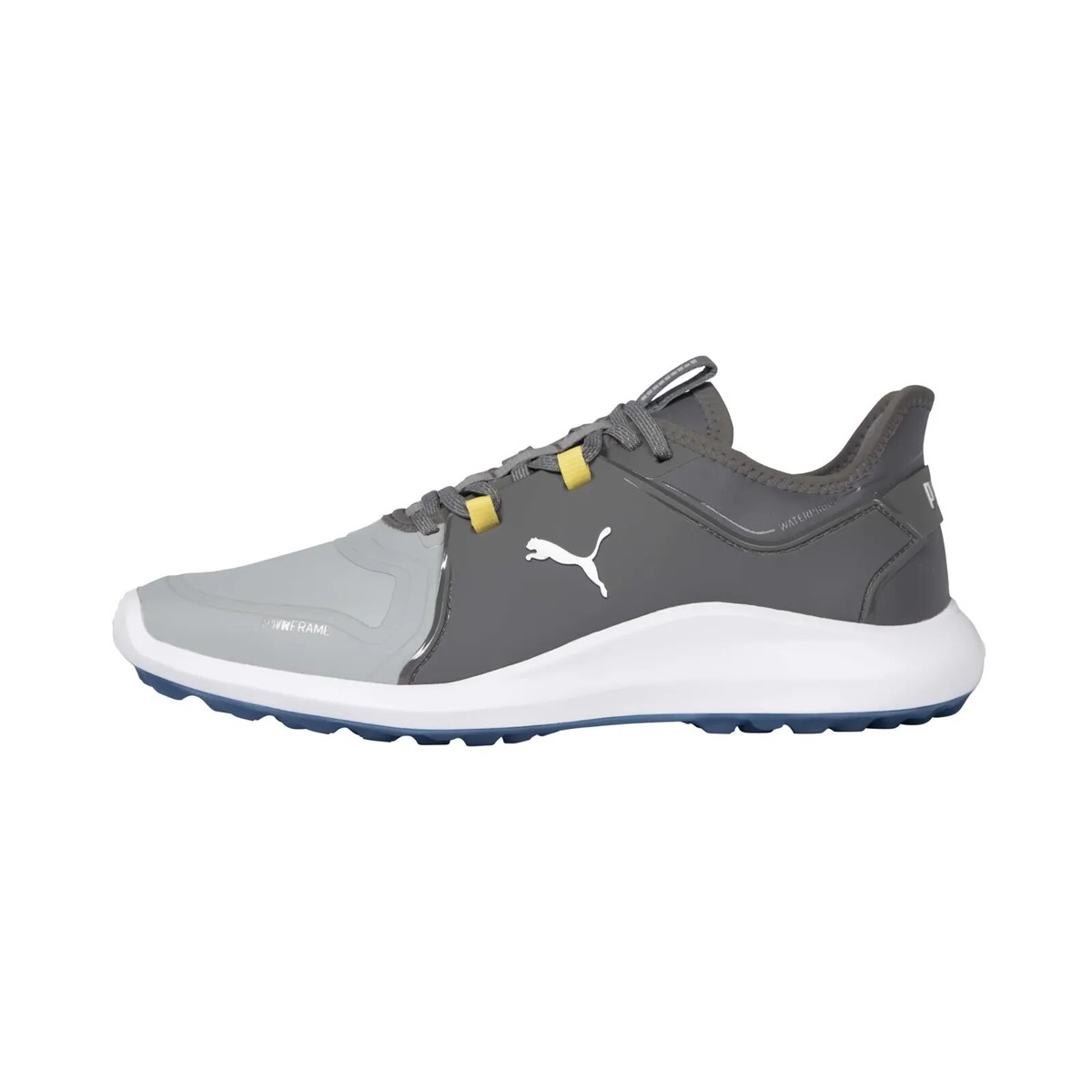 PUMA MENS IGNITE FASTEN8 GOLF SHOES QUIET SHADE/HIGH RISE