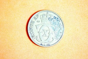Estate Find 11940 - Denmark Danish One 1 Krone #K30009