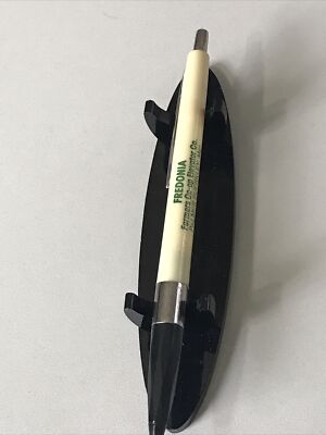 VTG Readyriter Ballpoint Pen Fredonia Farmers Co-Op Elevator ND P. Buerkley A196
