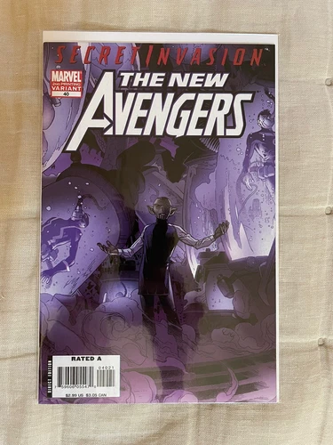 Marvel NEW AVENGERS #40 Variant: Jim Cheung 2nd Printing Variant