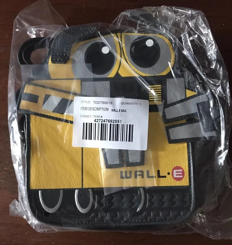 Disney Pixar WALL-E CrossBody Bag & Loungefly Coin Purse Set New - image 2 of 4
