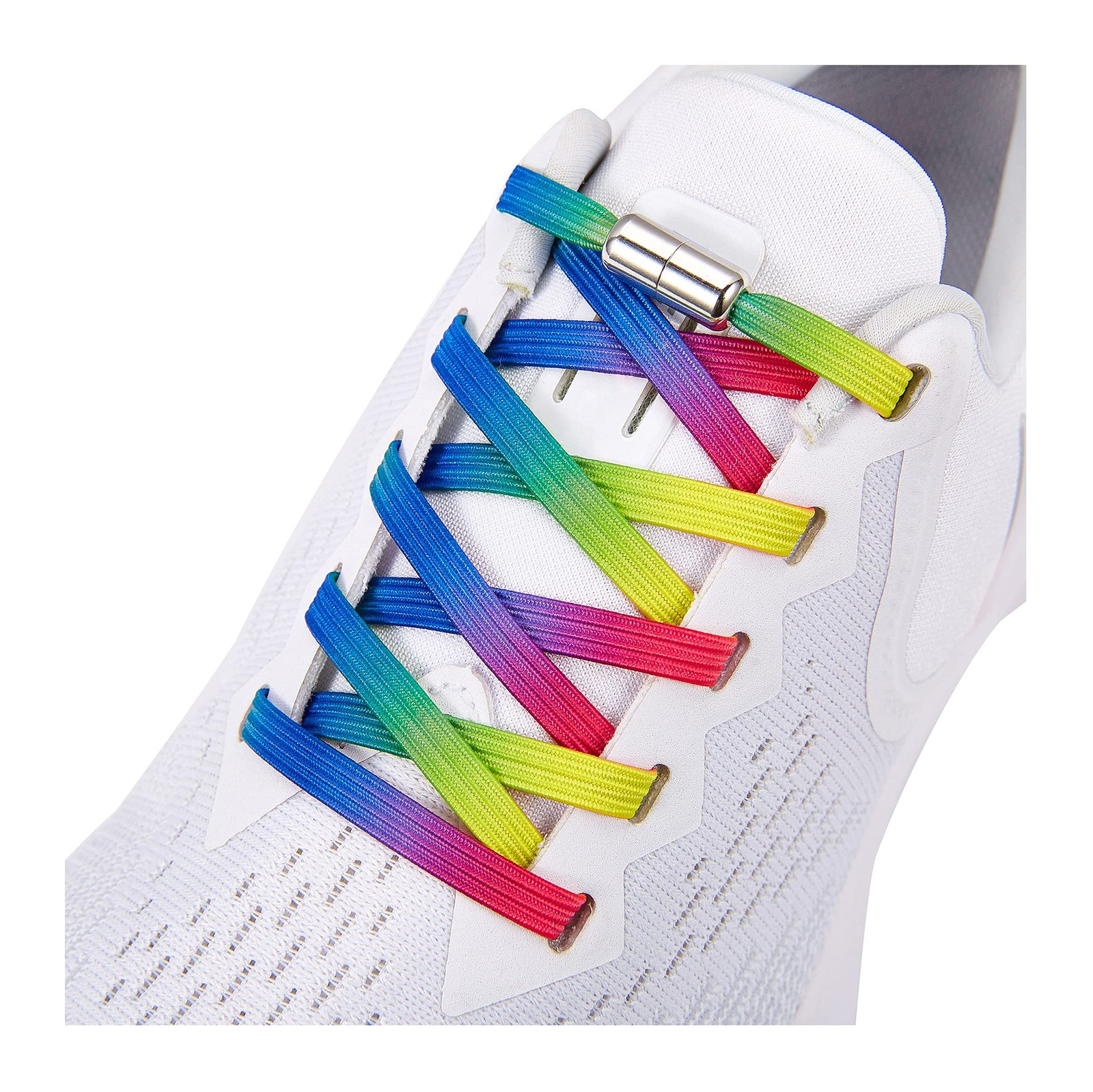 APL 2 Paia di Lacci Elastici Senza Lacciatura per Adulti e Bambini Lacci Elasticizzati Senza Tiele per Scarpe...