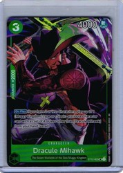 Dracule Mihawk ST12-003 Illustration Box Vol.4 Promo