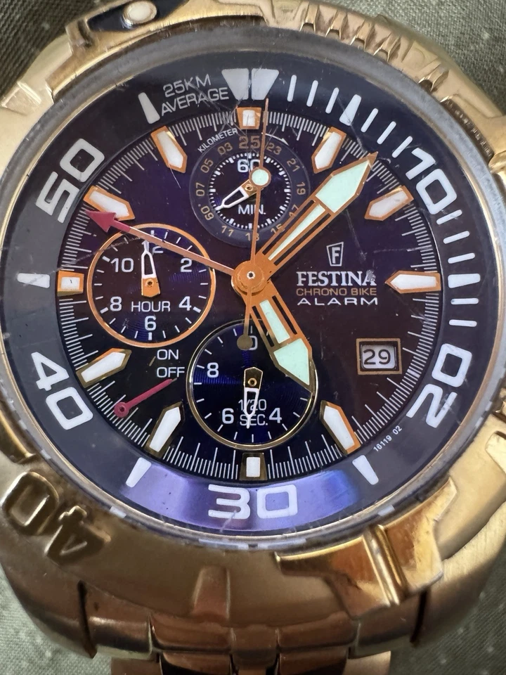 Festina Chrono Bike Alarm Herrenuhr - Bild 2 von 4