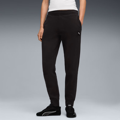 PUMA ESS ELEVATED SWATPANTS HOSE BLACK DAMEN 688101 01