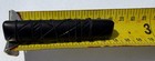 Two Carved Black Mourning Pins With Gold Bottoms-One Chipped — photo 8