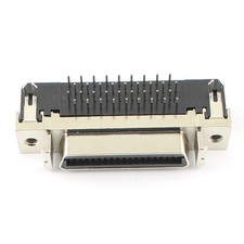 1pcs SCSI female 36 pin MDR CN type right angle 90 degree DIP connector adapter