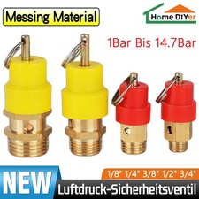 1/8 bis 3/4 Überdruckventil Kompressor Venti...