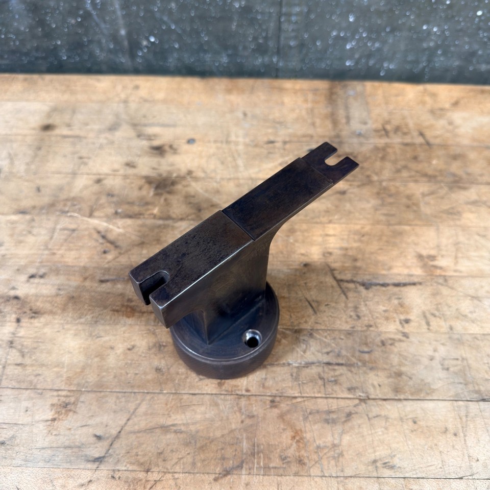 A miniature cobbler's anvil used to assemble pocket knives — an impossibly niche Victorian-era tool that most people have never seen or heard of.