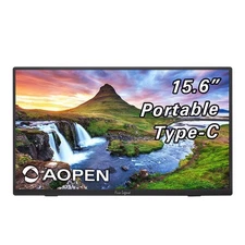 AOpen 16PM1Q 15.6" FHD 1920x1080 60Hz IPS Portable Monitor HDMI Mini Refurbished