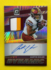 Austin Ekeler #DPA-17 [Ruby] 2025 Panini Donruss Optic [Dynamic Patch Auto] /35