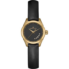 Hamilton Jazzmaster Ladies Black Dial Quartz Watch - 26 mm - H32121430