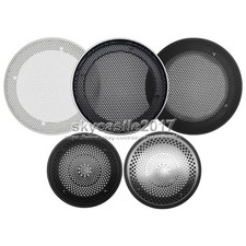 1pcs 2"/2.5"/3" inch Speaker Cover Car Audio Decorative Circle Metal Mesh Grille