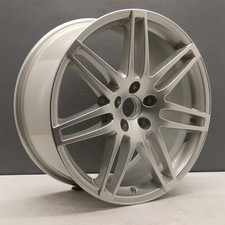 AUDI A6 C6 LE MANS 19" S LINE ALLOY WHEEL RIM OEM SILVER 4F0601025BA GENUINE X1