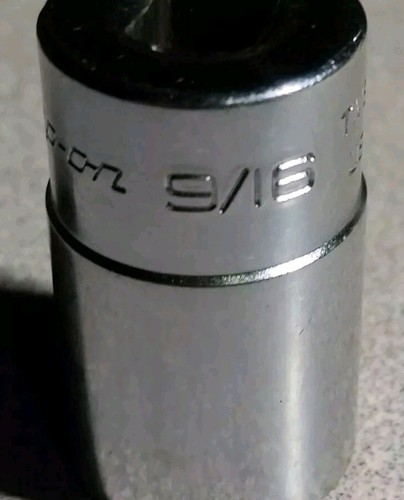 Snap-on Tools 1/4" Dr 9/16" Semi Deep 6pt Chrome Socket P#TMS18